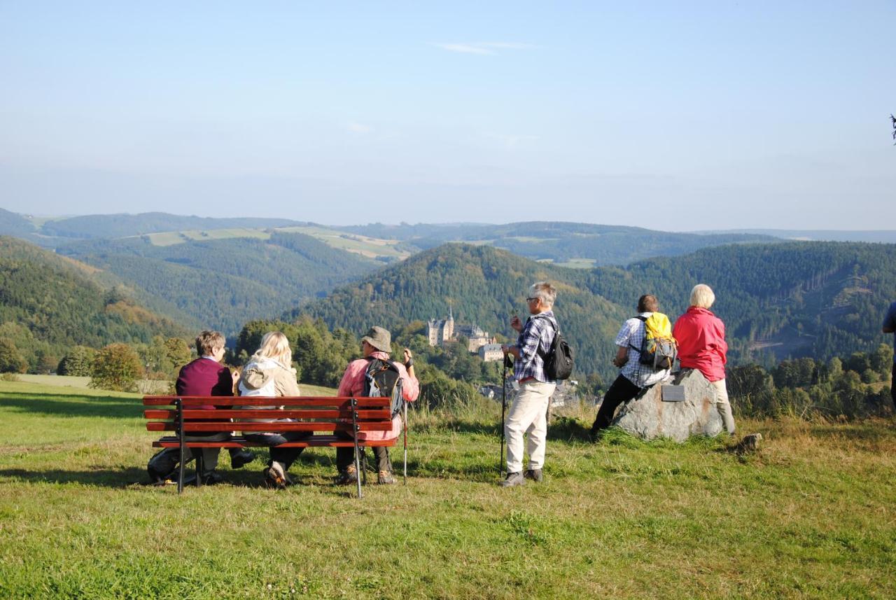 Ferienwohnung Haus Am Sommerberg Ludwigsstadt Exterior foto